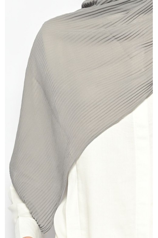 Pasmina Plisket Cerutti Dark Grey